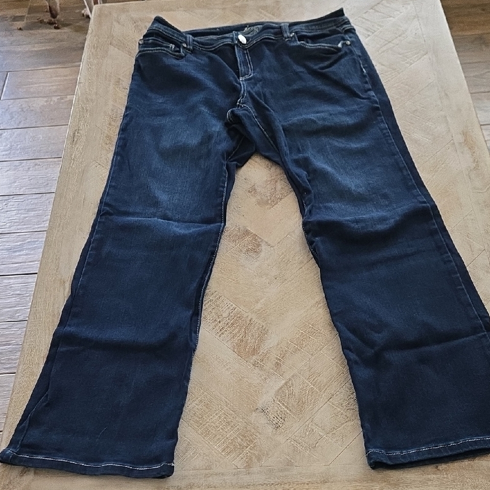 Inc Denim Boot Leg Curvy Fit Blue Jeans